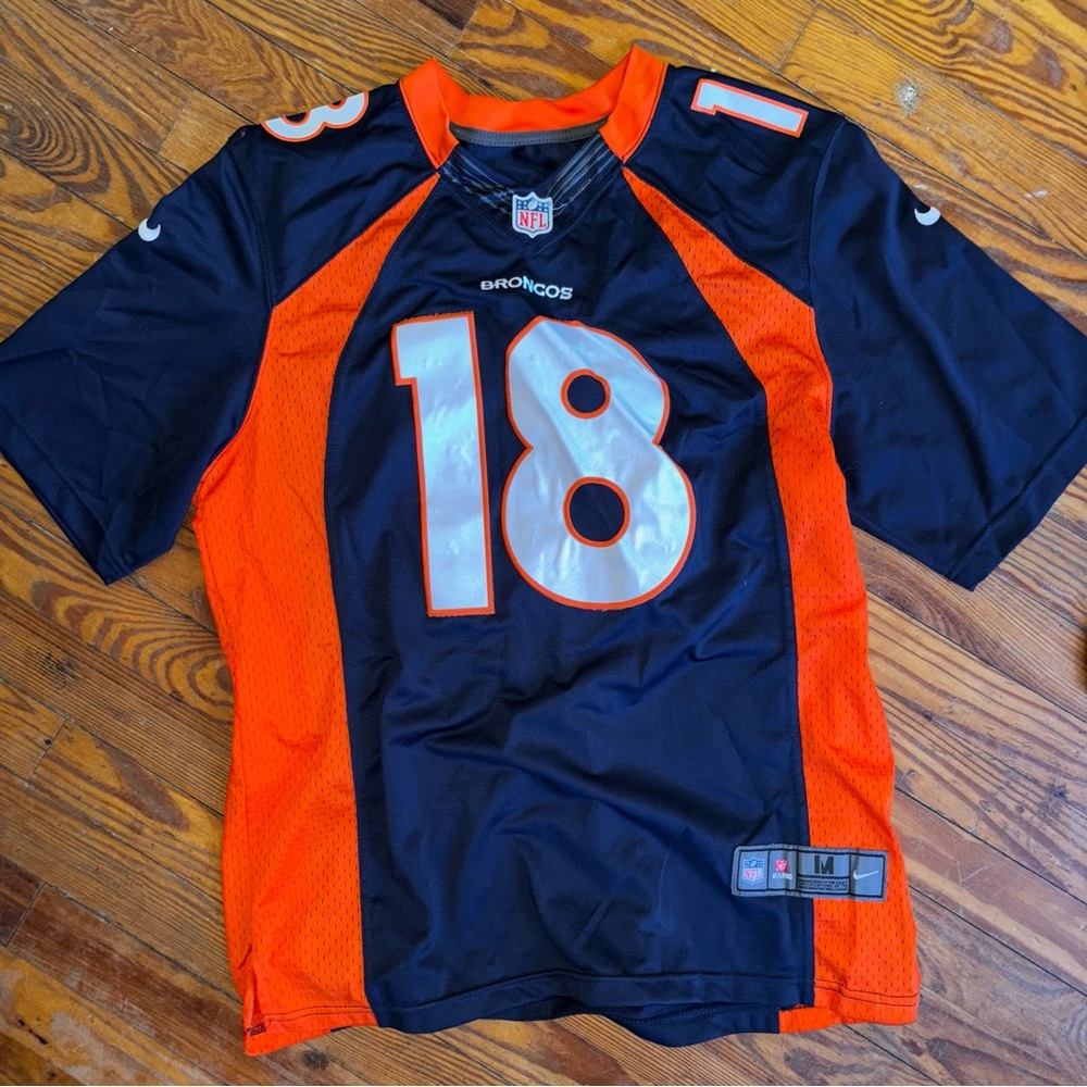NFL Nike Jersey in Navy and Orange